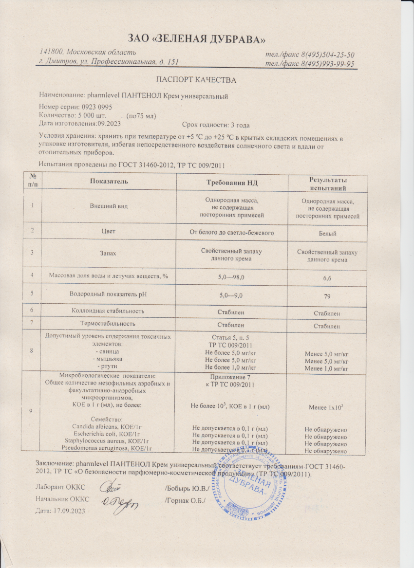 Паспорт №092023